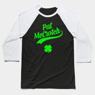 Pat Mccrotch Leprechaun Irish Baseball T-Shirt